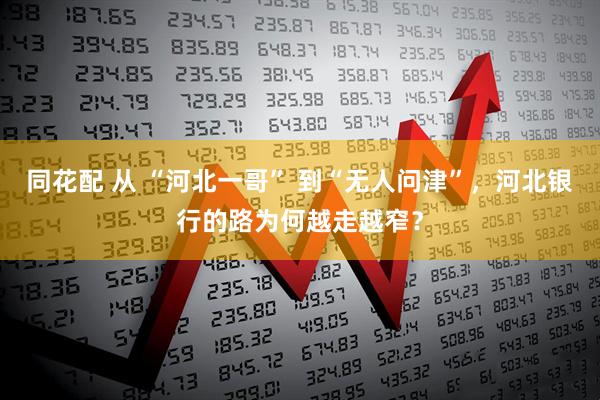 同花配 从 “河北一哥” 到“无人问津”，河北银行的路为何越走越窄？